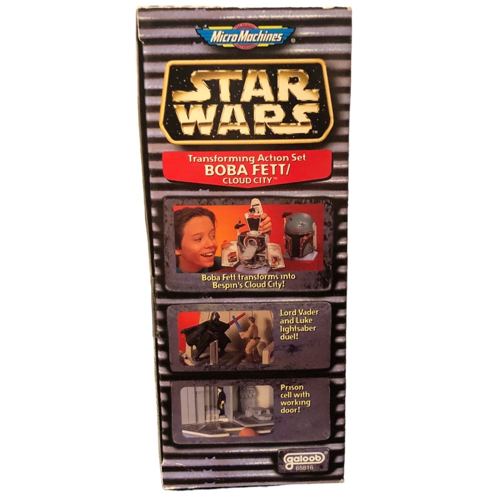 Star Wars Micro Machines Boba Fett/Cloud City Playset - Picture 4 of 14